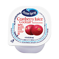 Ocean Spray Cranberry Juice Drink, Cranberry, 4 oz Cup, 48/Carton (GRR30700003)