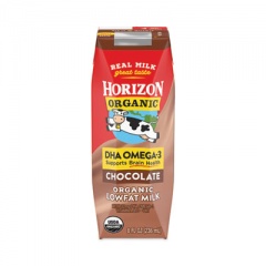 Horizon Organic Low Fat Milk, Chocolate, 8 oz, 18/Carton, Delivered in 1-4 Business Days (22000536)