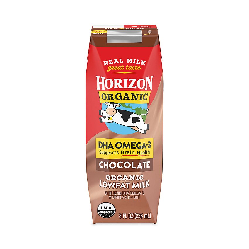 Horizon Organic Low Fat Milk, Chocolate, 8 oz, 18/Carton (GRR22000536)