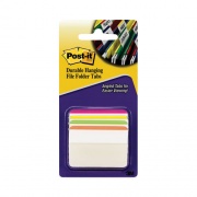 Post-it Tabs 2" Angled Tabs, Lined, 1/5-Cut, Assorted Brights Colors, 2" Wide, 24/Pack (686A1BB)
