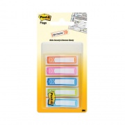 Post-it Flags Arrow 0.5" Page Flags, Five Assorted Bright Colors, 20 Flags/Dispenser, 5 Dispensers/Pack (684SHNOTE)