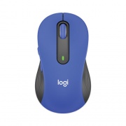 Logitech Signature M650 Wireless Mouse, 2.4 GHz Frequency, 33 ft Wireless Range, Large, Right Hand Use, Blue (910006232)