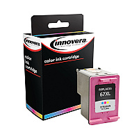 Innovera Remanufactured Tri-Color Ink, Replacement for 67XL (IVR3YM58AN), 200 Page-Yield