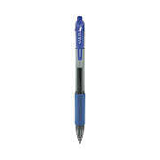 Zebra Sarasa Dry Gel X20 Gel Pen, Retractable, Medium 0.7 mm, Blue Ink, Clear/Blue Barrel, 36/Pack (ZEB46236)