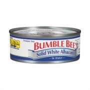 Bumble Bee Solid White Albacore Tuna in Water, 5 oz Can, 8 Count, Ships in 1-3 Business Days (22000701)