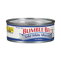 Bumble Bee Solid White Albacore Tuna in Water, 5 oz Can, 8/Pack (GRR22000701)