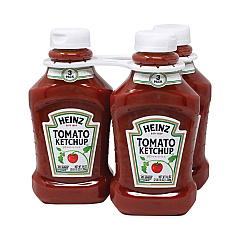 Heinz Tomato Ketchup Squeeze Bottle, 44 oz Bottle, 3/Pack (GRR22000499)