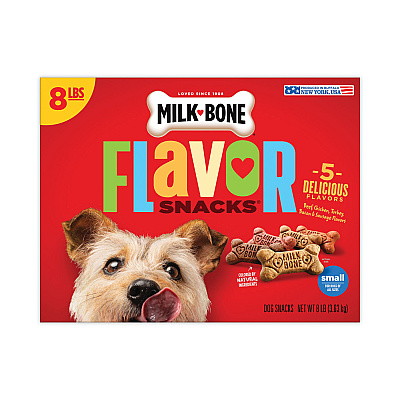Milk-Bone Flavor Snacks Dog Biscuits, 8 lb Box (GRR22000649)
