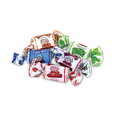 Albert's Assorted Fruit Chews, 1.5 lb Bag, Approx. 240 Pieces (GRR20901227)