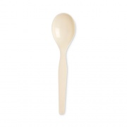 Dixie SmartStock Plastic Cutlery Refill, Soup Spoon, 6", Series-O Mediumweight, Beige, 40/Pack, 24 Packs/Carton (SSSOUP11B)
