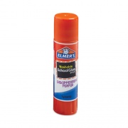 Elmer's Washable School Glue Sticks, 0.24 oz, Applies Purple, Dries Clear, 30/Box (E555)