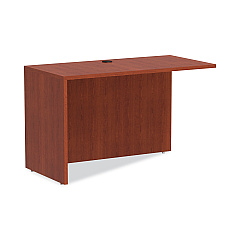 Alera Valencia Series Reversible Return/Bridge Shell, 47.25w x 23.63d x 29.5h, Cherry (ALEVA354824MC)