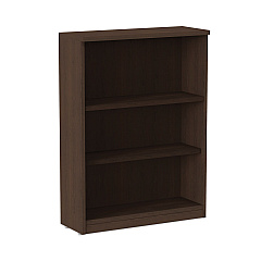 Alera Valencia Series Bookcase, Three-Shelf, 31.75w x 14d x 39.38h, Espresso (ALEVA634432ES)