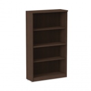 Alera Valencia Series Bookcase, Four-Shelf, 31.75w x 14d x 54.88h, Espresso (VA635632ES)