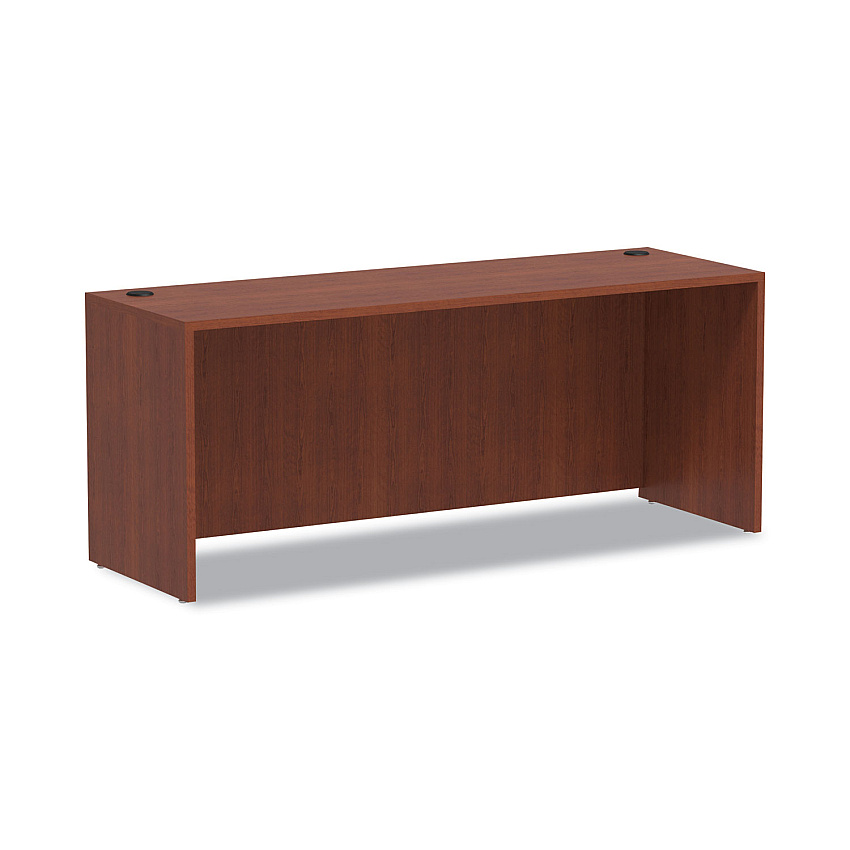 Alera Valencia Series Credenza Shell, 70.88w x 23.63d x 29.5h, Medium Cherry (ALEVA257224MC)