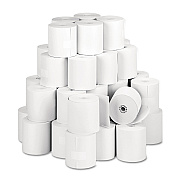 Iconex Direct Thermal Printing Thermal Paper Rolls, 3.13" x 273 ft, White, 50/Carton (90780566)