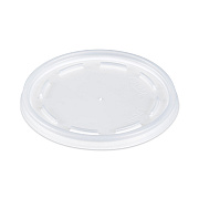 Dart Plastic Lids, Fits 12 oz to 24 oz Foam Cups, Vented, Translucent, 100/Pack, 10 Packs/Carton (DCC16JL)