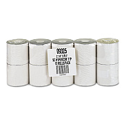 Iconex Impact Printing Carbonless Paper Rolls, 2.25" x 70 ft, White/Canary, 10/Pack (ICX90770440)