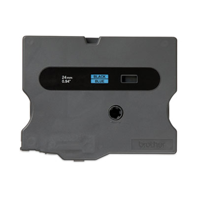 Brother TX Tape Cartridge for PT-8000, PT-PC, PT-30/35, 1" x 50 ft, Black on Blue (BRTTX5511)