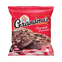 Grandma's Big Chocolate Brownie, 2.5 oz Packet, 2 Brownies/Pack, 60 Packs/Carton (GRR29500062)