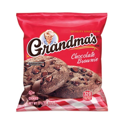 Grandma's Big Chocolate Brownie, 2.5 oz Packet, 60/Pack, Ships in 1-3 Business Days (29500062)