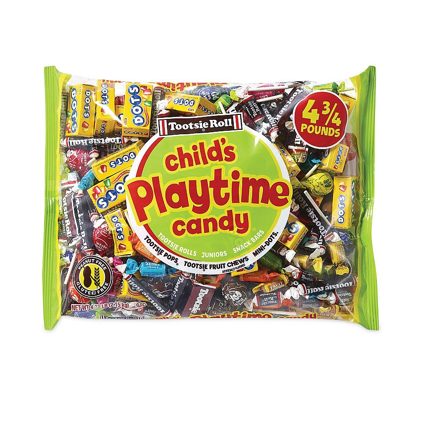 Tootsie Roll Child's Play Assortment Pack, Assorted, 4.75 lb Bag (GRR22000018)