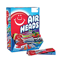 Airheads Variety Box, Assorted Flavors, 0.55 oz Bar, 90/Carton (GRR22000705)