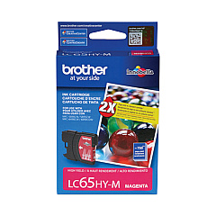Brother LC65HYM Innobella High-Yield Ink, 750 Page-Yield, Magenta