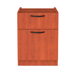 Alera Valencia Series Hanging Pedestal File, Left/Right, 2-Drawer: Box/File, Legal/Letter, Cherry, 15.63 x 20.5 x 19.25 (VA552222MC)