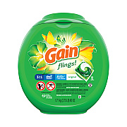 Gain Flings Detergent Pods, Orginal, 81 Pods/Tub (PGC91792EA)