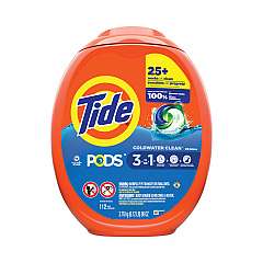 Pods, Tide Original, 112 Pods/Tub, 4 Tubs/Carton (PGC03243)
