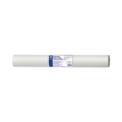 Staedtler Transparent Sketch Paper Roll, 8 lb Bond Weight, 18" x 50 yd, White (STD937S1850R)