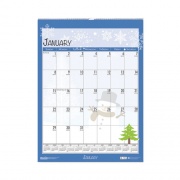 House of Doolittle Recycled Seasonal Wall Calendar, Earthscapes Illustrated Seasons Artwork, 12 x 16.5, 12-Month (Jan to Dec): 2023 (339)