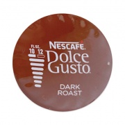 NESCAF Dolce Gusto Capsules, Dark Roast, 48/Carton (33916CT)