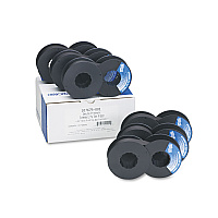 Printronix 107675001 Ribbon, Black, 6/Box