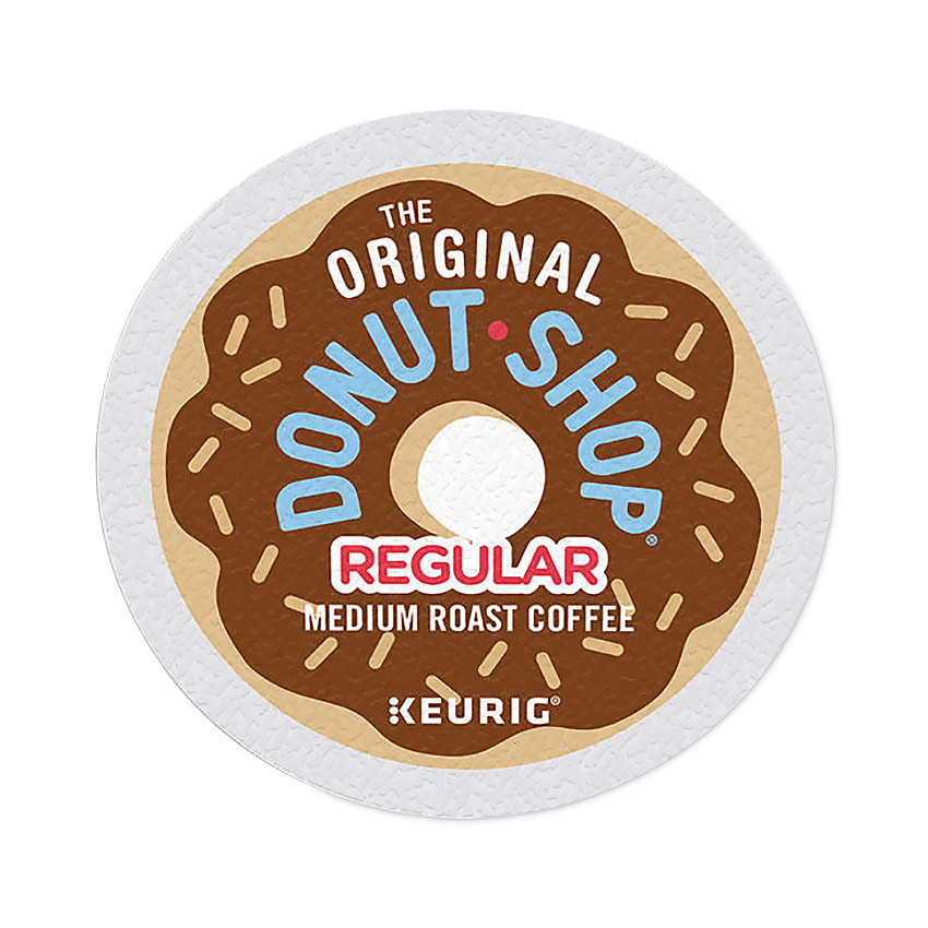 The Original Donut Shop Donut Shop Coffee K-Cups, Regular, 100/Carton (GRR22000684)