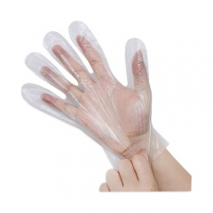 AbilityOne 8415016922644, SKILCRAFT Powder-Free Polyethylene Food Service Gloves, Clear, Large, 200/Box