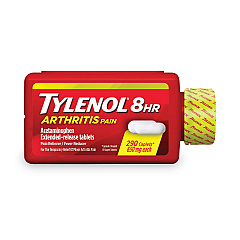 Tylenol 8-Hour Arthritis Pain Extended Release Tablets, 650 mg, 290/Bottle (GRR22000640)