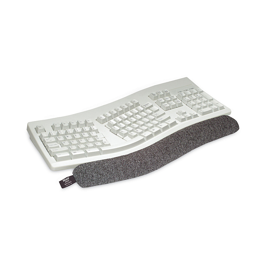 IMAK Ergo Keyboard Wrist Cushion, 10 x 6, Gray (IMAA10161)