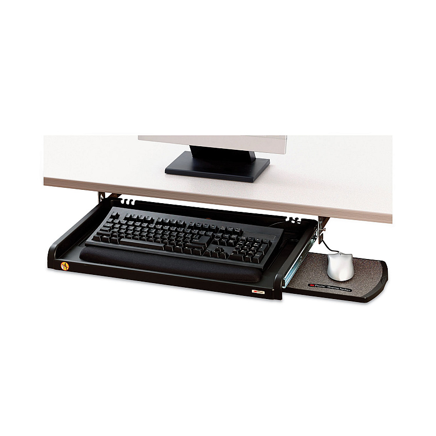 3M Under Desk Keyboard Drawer, 23w x 14d, Black (MMMKD45)