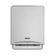 Kimberly-Clark ICON Automatic Roll Towel Dispenser, 20.12 x 16.37 x 13.5, Silver Mosaic (KCC53691)