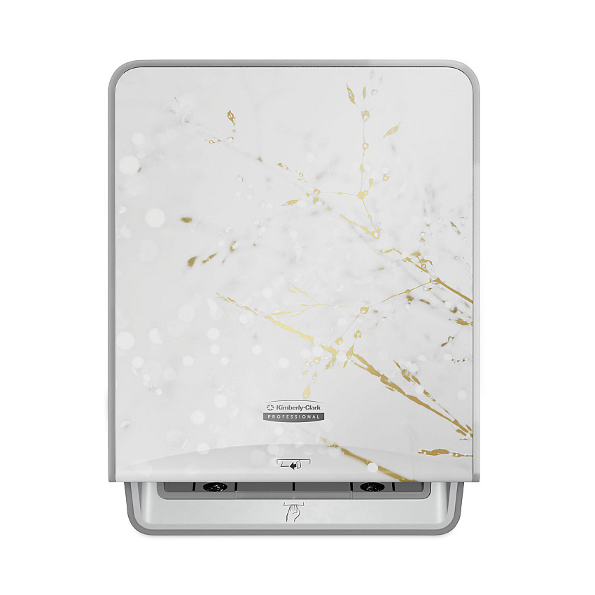Kimberly-Clark ICON Automatic Roll Towel Dispenser, 20.12 x 16.37 x 13.5, Cherry Blossom (KCC58730)