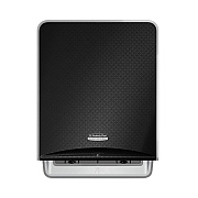 Kimberly-Clark ICON Automatic Roll Towel Dispenser, 20.12 x 16.37 x 13.5, Black Mosaic (KCC58720)