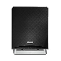 Kimberly-Clark ICON Automatic Roll Towel Dispenser, 20.12 x 16.37 x 13.5, Black Mosaic (KCC58720)