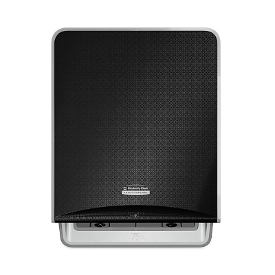 Kimberly-Clark ICON Automatic Roll Towel Dispenser, 20.12 x 16.37 x 13.5, Black Mosaic (KCC58720)