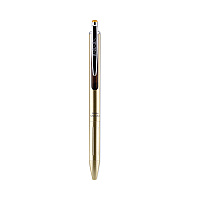 Zebra Sarasa Grand Gel Pen, Retractable, Fine 0.7 mm, Black Ink, Gold/Translucent Black Barrel (ZEB45511)