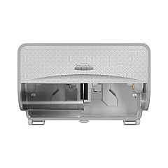 Kimberly-Clark ICON Coreless Standard Roll Toilet Paper Dispenser, 8.43 x 13 x 7.25, Silver Mosaic (KCC53698)