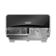 Kimberly-Clark ICON Coreless Standard Roll Toilet Paper Dispenser, 8.43 x 13 x 7.25, Black Mosaic (KCC58722)