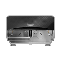 Kimberly-Clark ICON Coreless Standard Roll Toilet Paper Dispenser, 8.43 x 13 x 7.25, Black Mosaic (KCC58722)