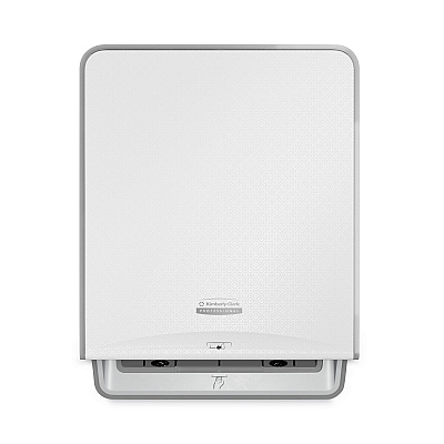 Kimberly-Clark ICON Automatic Roll Towel Dispenser, 20.12 x 16.37 x 13.5, White Mosaic (KCC58710)